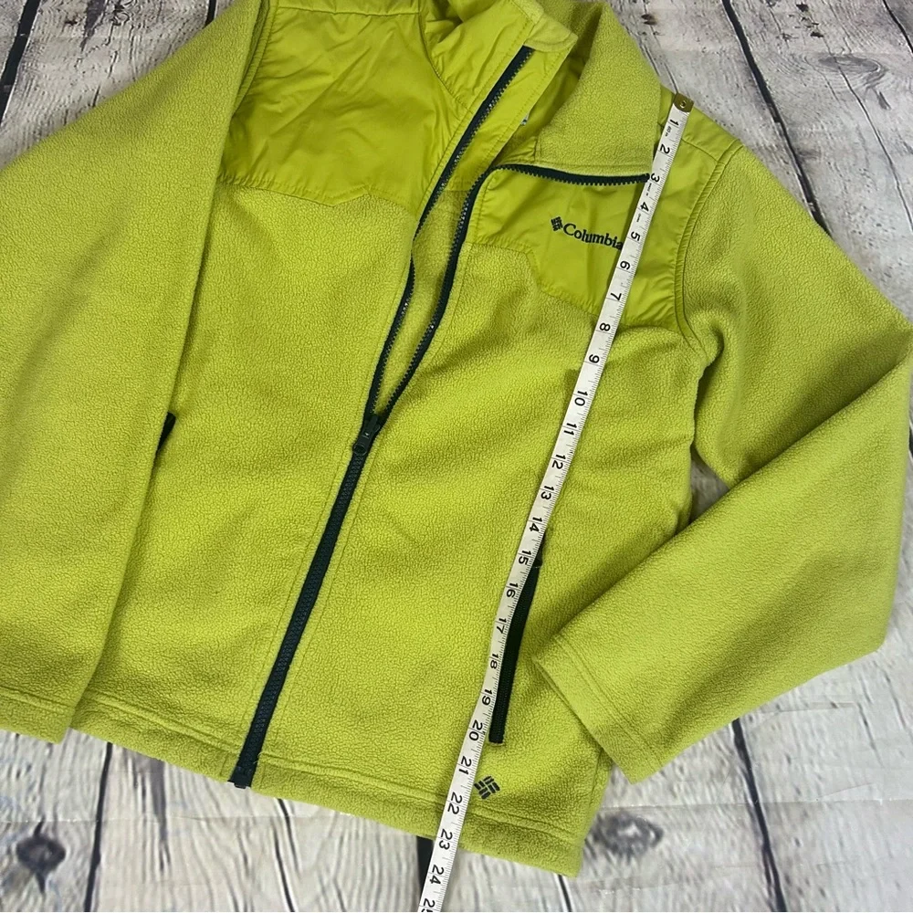 4/$25 Columbia Yellow Bugaboo Fleece kids interchange jacket